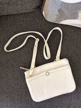 Relic white crossbody bag